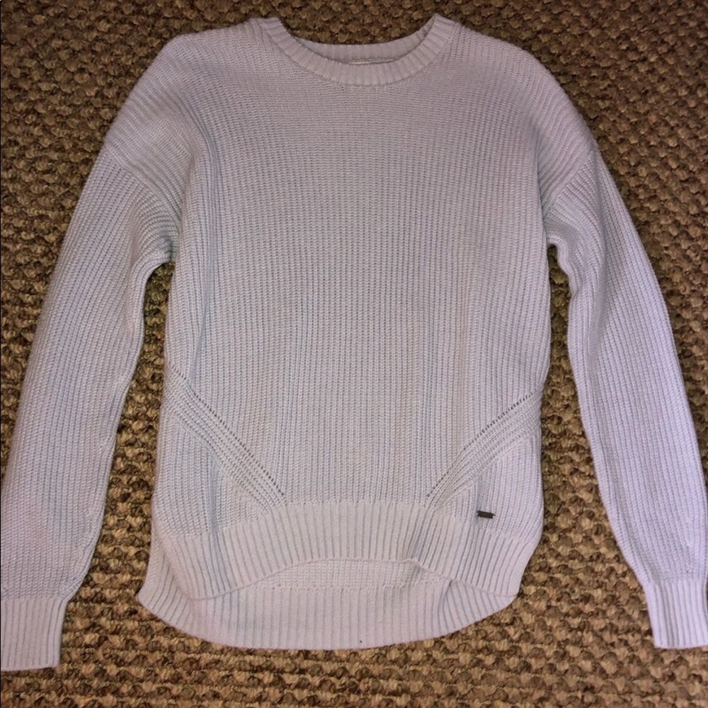 Baby Blue Over-Sized Hollister Sweater